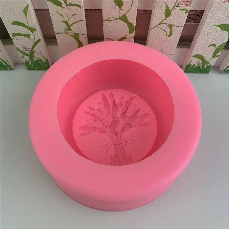 3D Lavender Silicone Soap Mold – DIY Soap, Cake & Chocolate Silicone Craft Mold Babs