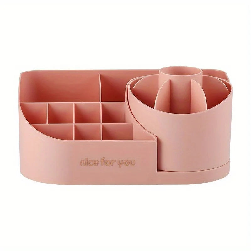 Makeup Brush Cleaning Box & Multi-Grid Cosmetics Organizer Brush Cleaning Organizer Babs