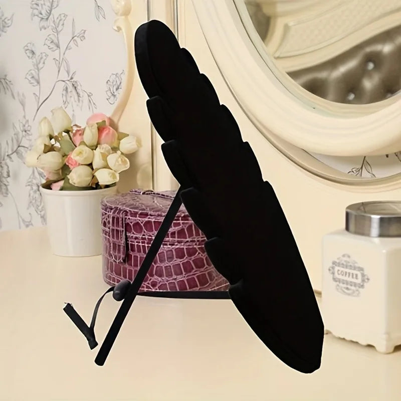 3-Piece Black Velvet Jewelry Tower Display Stand Organizer Jewelry Display Stand Babs