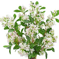 Silk Artificial Lilac Flower Bouquet – Wedding & Home Décor Artificial Flower Bouquet Babs colour6 5pcs