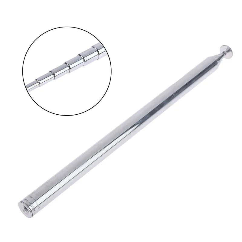 140cm 10-Section Telescopic FM AM Radio Antenna | Steel Radio Antenna Babs