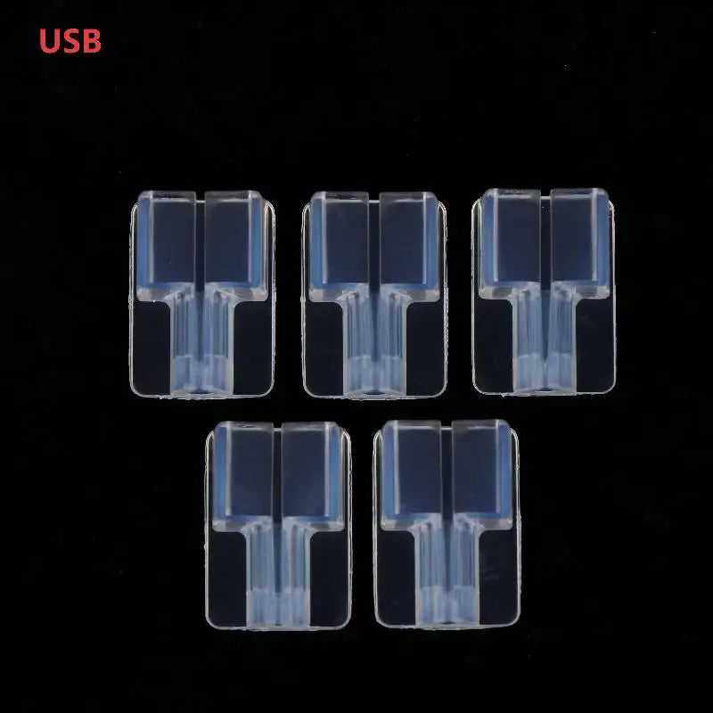 TPU Phone Charger Cable Protector & Winder – 5/10/15 Pcs Cable Protector Sleeve Babs 15PCS B