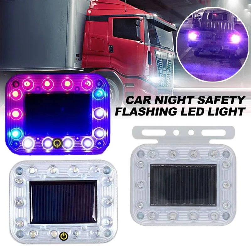 Solar Car Warning Light Flashing Lamp – Strong Magnetic Base Car Warning Light Babs