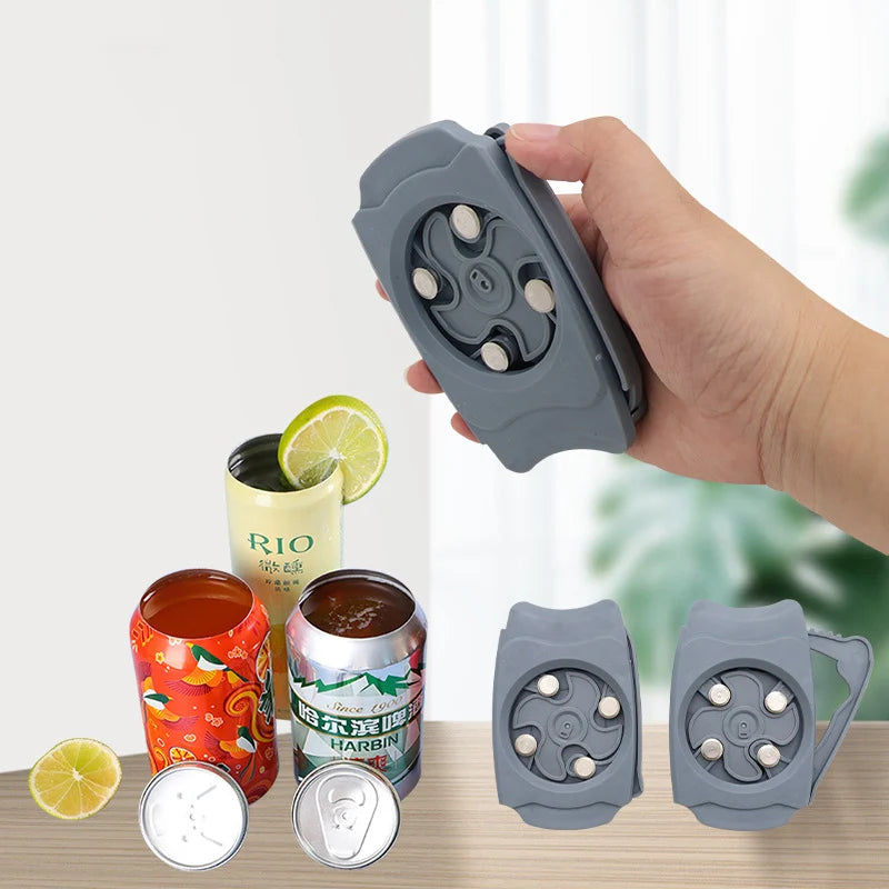 Smooth Edge Safe Can Opener – Portable Camping & Kitchen Tool Can Opener Babs