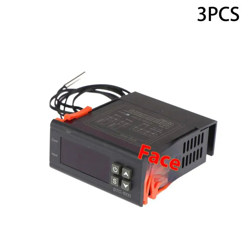 STC-1000 Digital Thermostat Temperature Controller 220V 10A Temperature Controller Babs 3PCS