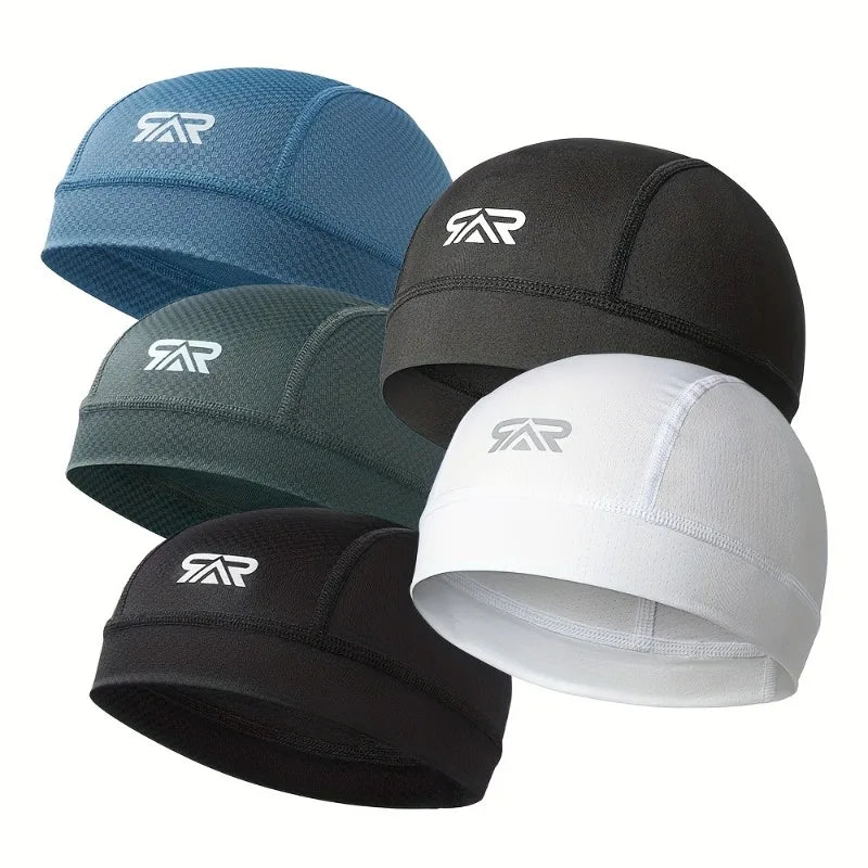 Moisture-Wicking Skull Cap – Breathable Cycling Hat Unisex Cycling Skull Cap Babs
