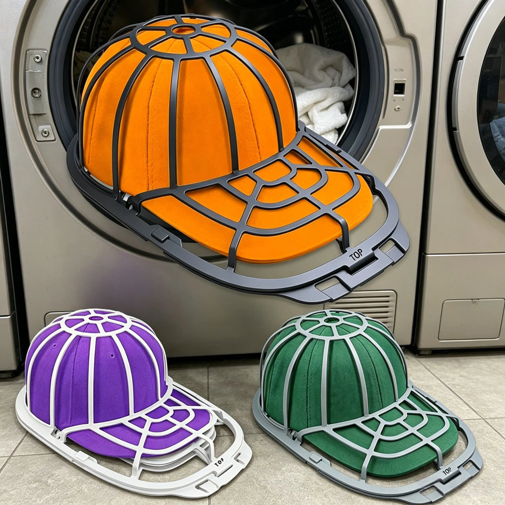 Hat Washer Cage for Baseball Caps – Washing Machine & Dishwasher Cap Washing Frame Babs