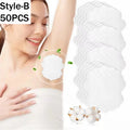 Disposable Underarm Sweat Pads – Unisex Cotton Armpit Shields Underarm Sweat Pads Babs Style-B-50PCS