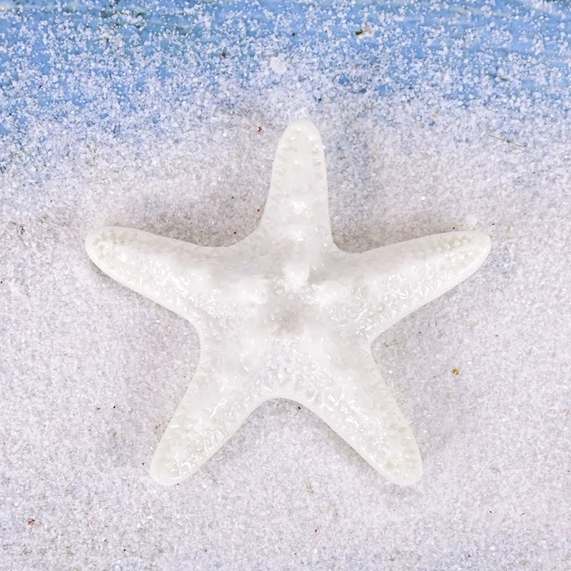 Resin Shell Starfish Mermaid Cake Toppers – Ocean Party Cake Topper Set Babs 6
