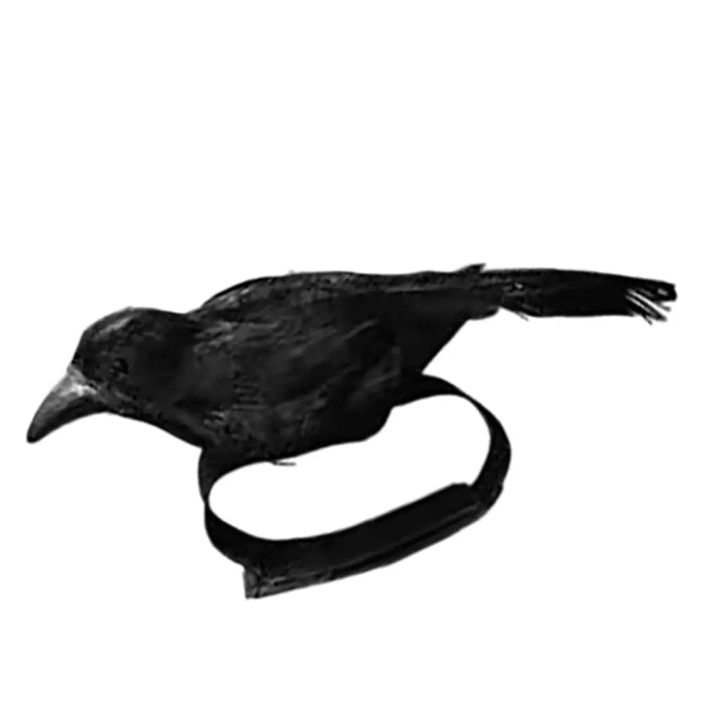 Halloween Black Crow Feather Headband – Raven Costume Accessory Costume Headband Babs