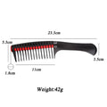 Rolling Detangling Comb – Large Teeth, Detachable Roller Hair Detangling Comb Babs black