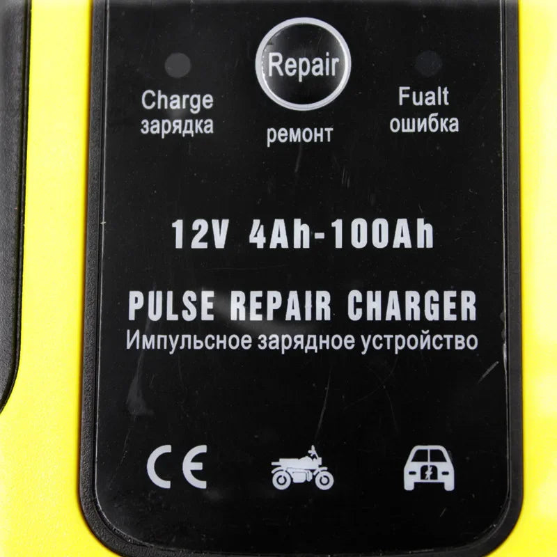 12V 5A Automatic Car Battery Charger – LCD, AGM & Wet Car Battery Charger Babs