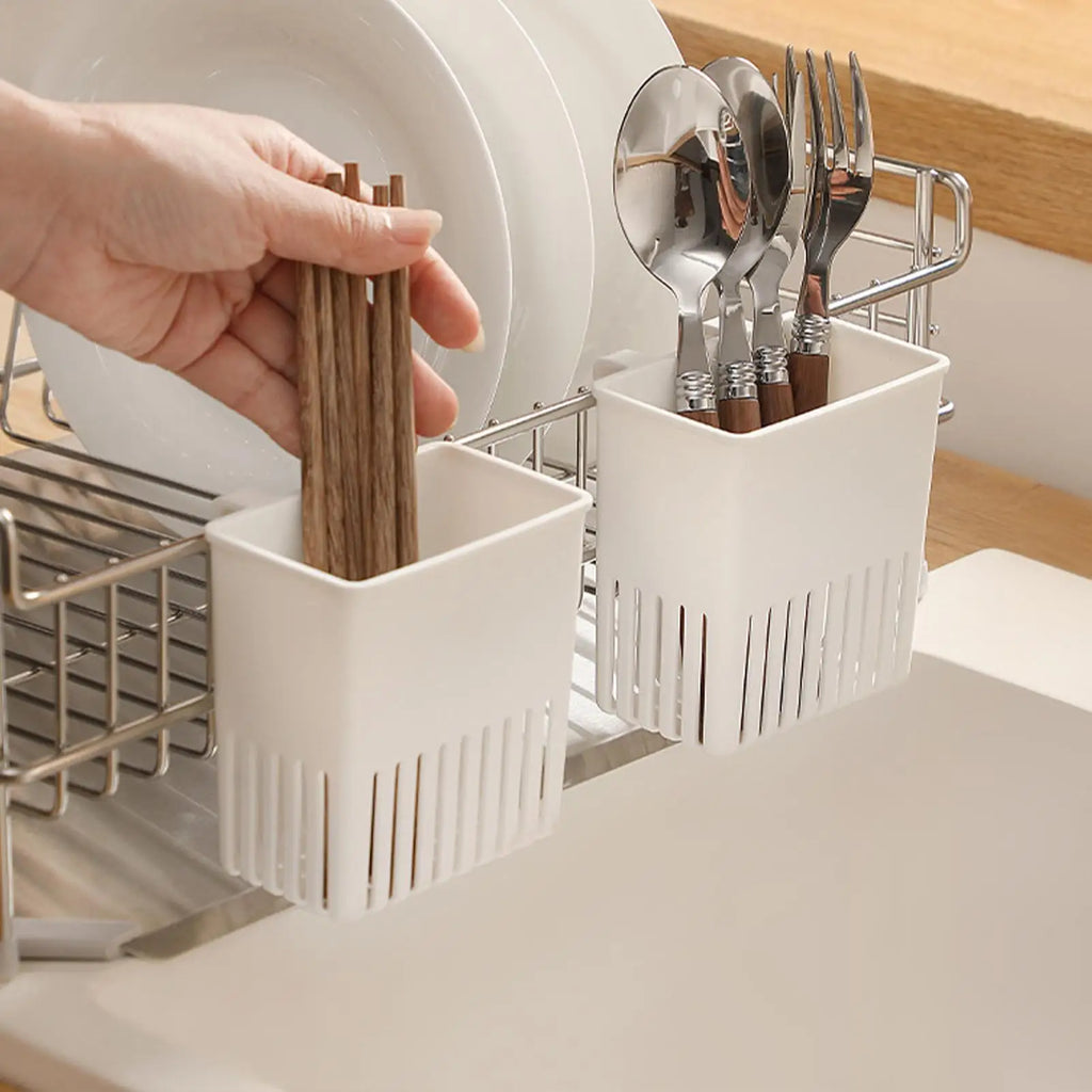 Kitchen Cutlery Draining Holder & Utensil Storage Rack Cutlery Drying Rack Babs