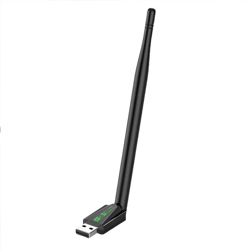 KEBIDUMEI WiFi 6 USB Adapter 900Mbps Bluetooth 5.4 Dual Band WiFi USB Adapter Babs 900M and BT5.4