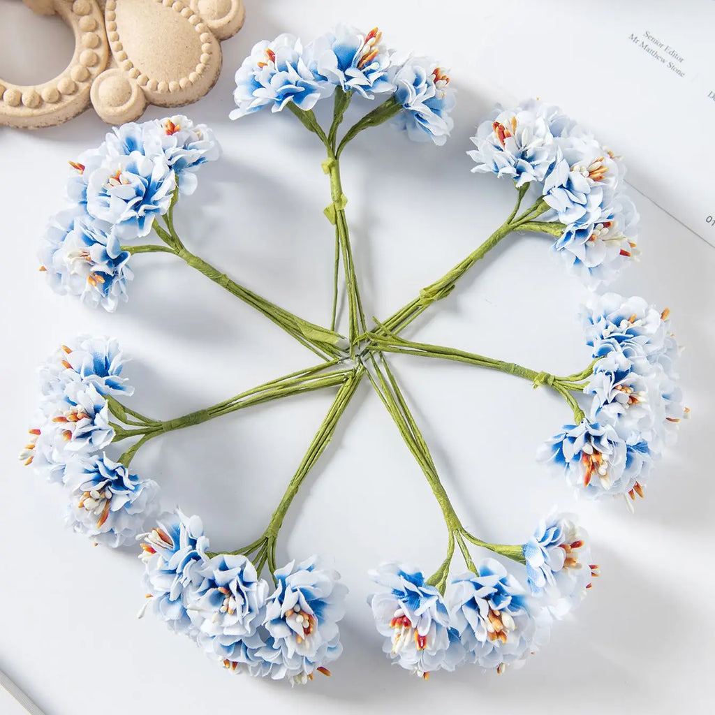 Silk Artificial Mini Flower Bouquet – Wedding & Home Décor Artificial Flower Bouquet Babs