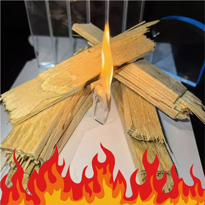 60PCS Waterproof Fire Starter Strips – BBQ & Outdoor Survival Fire Starter Strips Babs