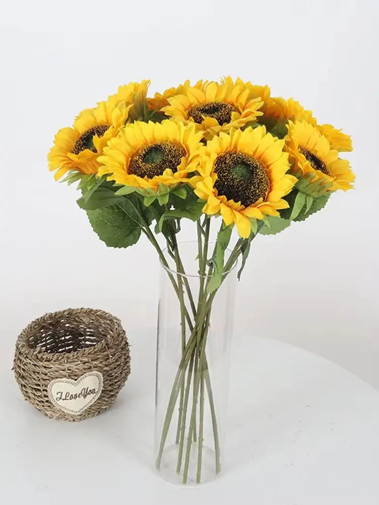 Artificial Silk Sunflowers – Wedding, Home & Garden Decor Artificial Silk Flowers Babs