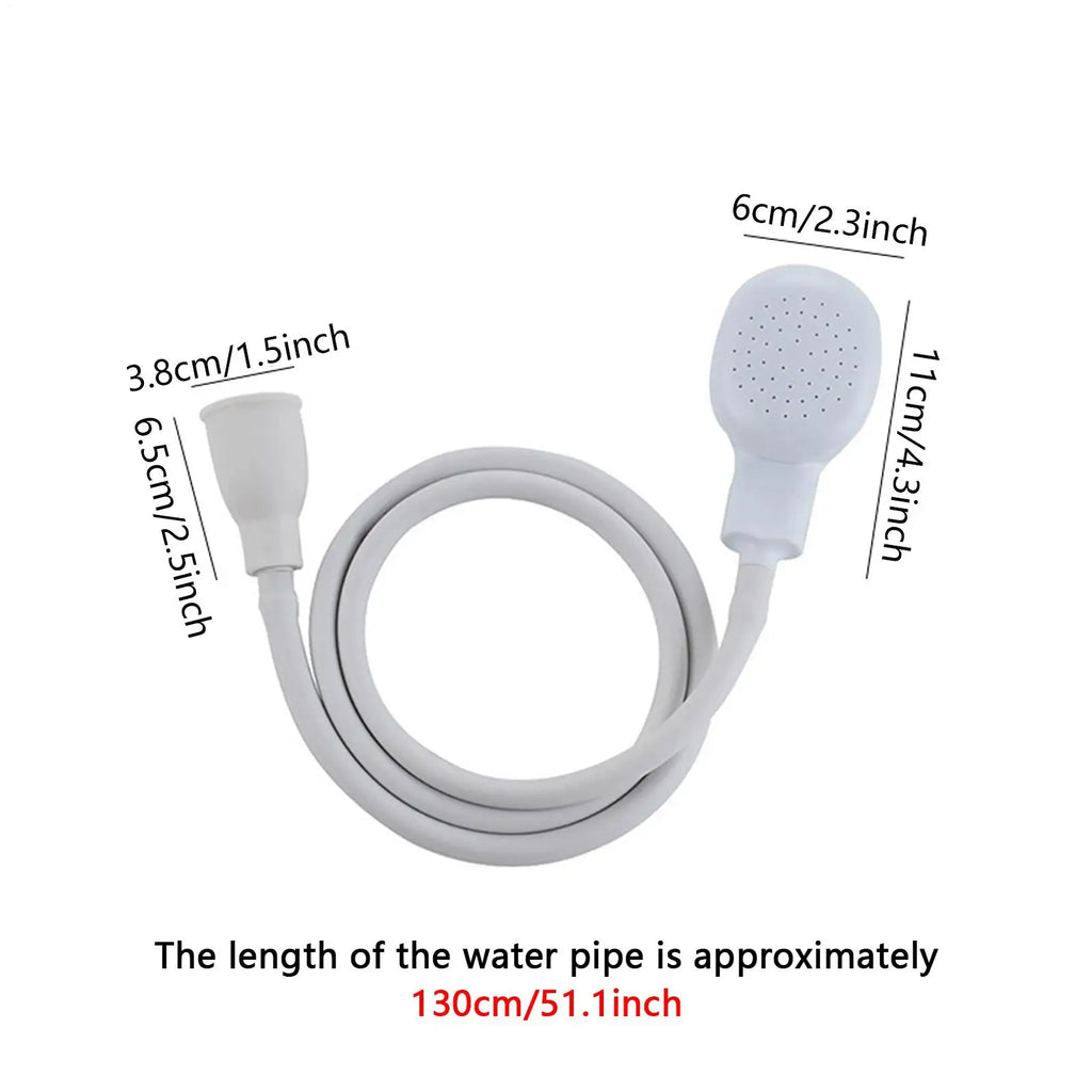 Handheld Pet Shower Sprayer – Universal Faucet Hose Attachment Pet Shower Sprayer Babs