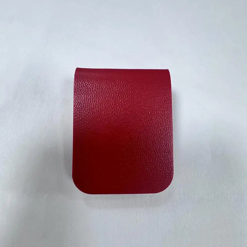Leather Magnetic Bookmark – DIY Reading Tracker Rectangle Leather Magnetic Bookmark Babs 16