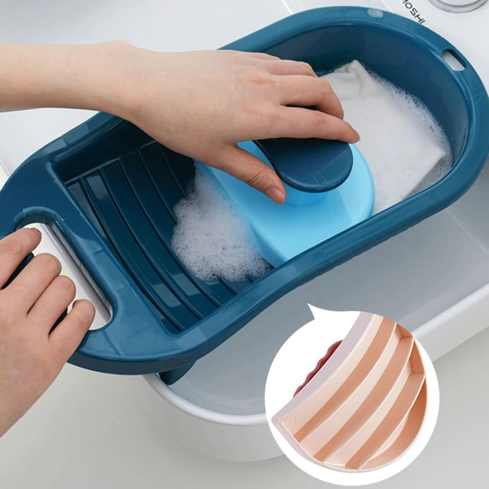 Mini Portable Laundry Scrub Board – Hand Wash Washboard Laundry Scrub Board Babs