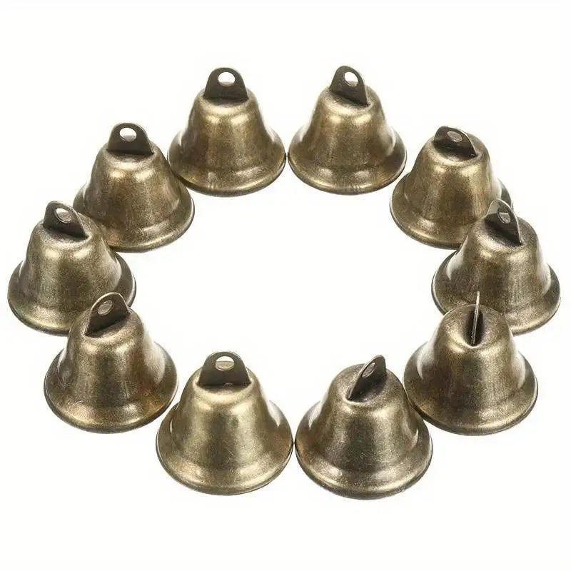 10Pcs 38mm Iron Jingle Bells – Christmas & Festival Decor Christmas Jingle Bells Babs 38mm 10Pcs