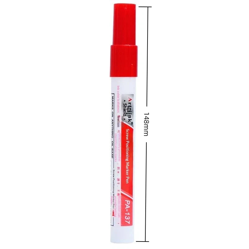 Permanent Waterproof Marker Pen – 1mm Fine Nib, Metal & Wood Permanent Marker Pen Babs