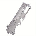Stainless Steel Multi-Function Keychain Tool & Bottle Opener Multi-Function Keychain Tool Babs silvery