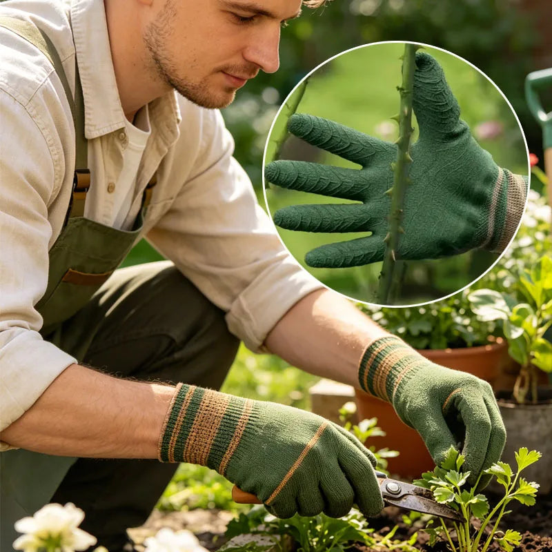 Breathable Nylon Work Gloves – Moisture-Wicking for Men & Women Work Gloves Babs