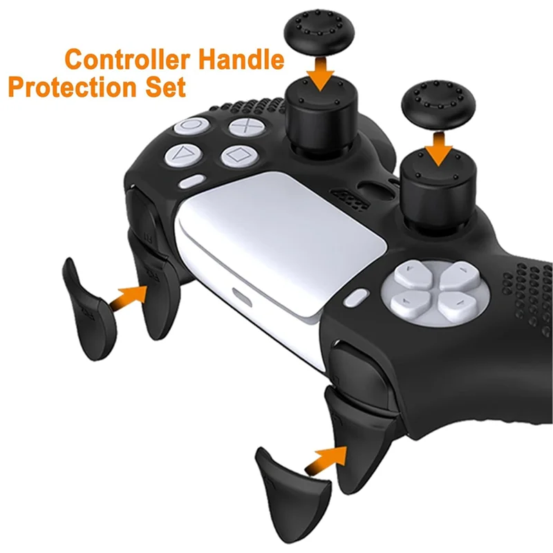 PS5 Controller Silicone Cover – Anti-Slip Case with Thumb Grips Controller Silicone Cover Babs
