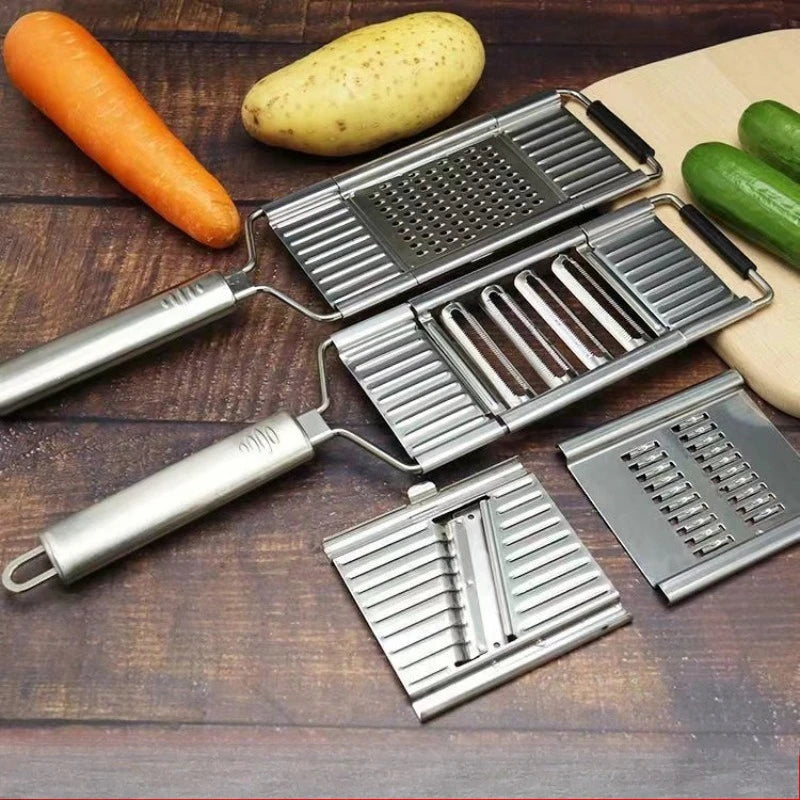 Manual Multifunctional Vegetable Cutter & Stainless Steel Slicer Vegetable Slicer Babs