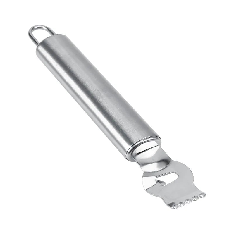 Stainless Steel Citrus Zester & Fruit Peeler Kitchen Tool Citrus Zester Tool Babs Sliver