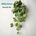 Artificial Hanging Vine Plant – Realistic Evergreen Décor Artificial Vine Plant Babs White green 70cm