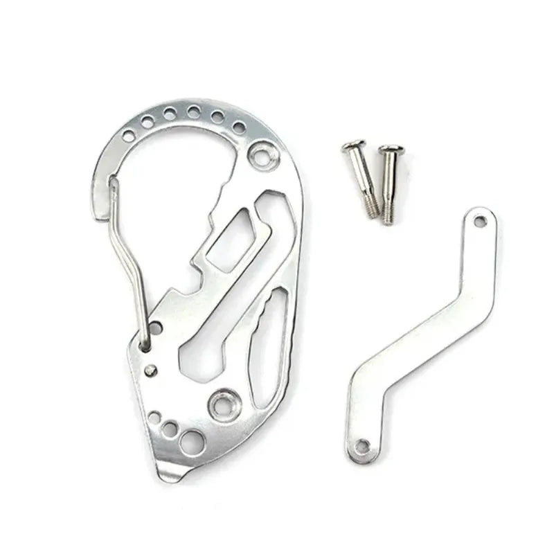 EDC Carabiner Multi-Tool Key Holder – Stainless Steel EDC Multi-Tool Babs