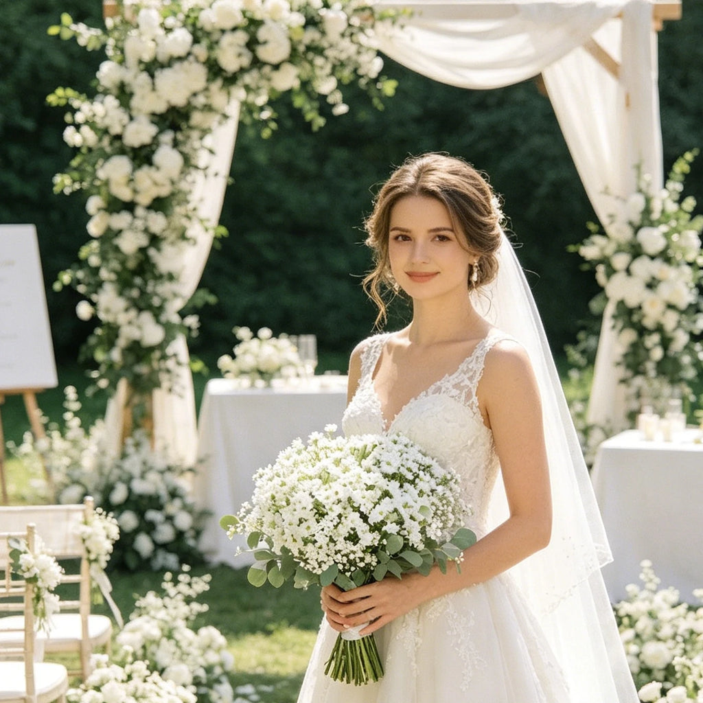 Artificial Baby's Breath Silk Flowers – Wedding & Home Decor Artificial Silk Flowers Babs