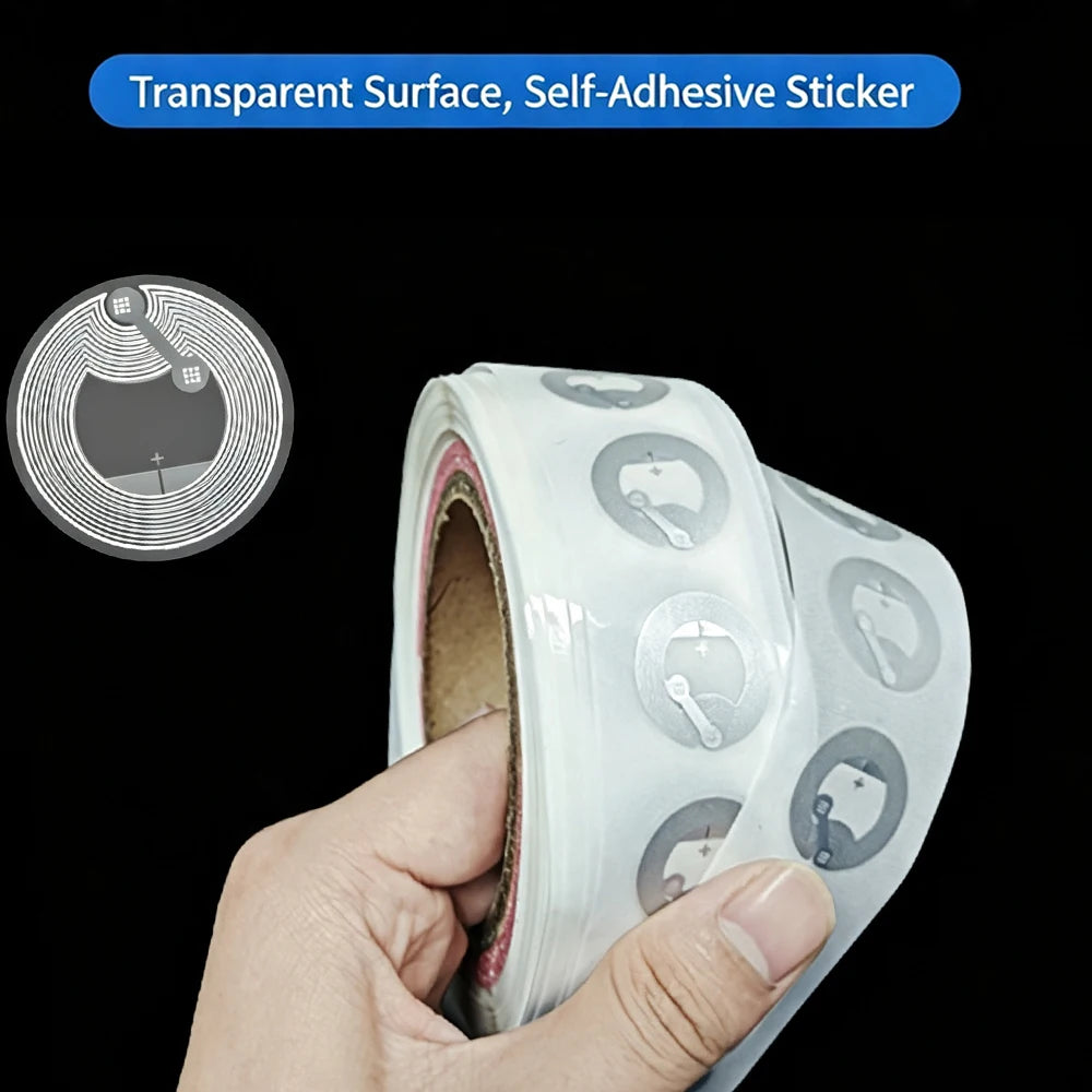 60pcs NTAG215 NFC Adhesive Sticker Tags – WiFi & Automation NFC Sticker Tags Babs
