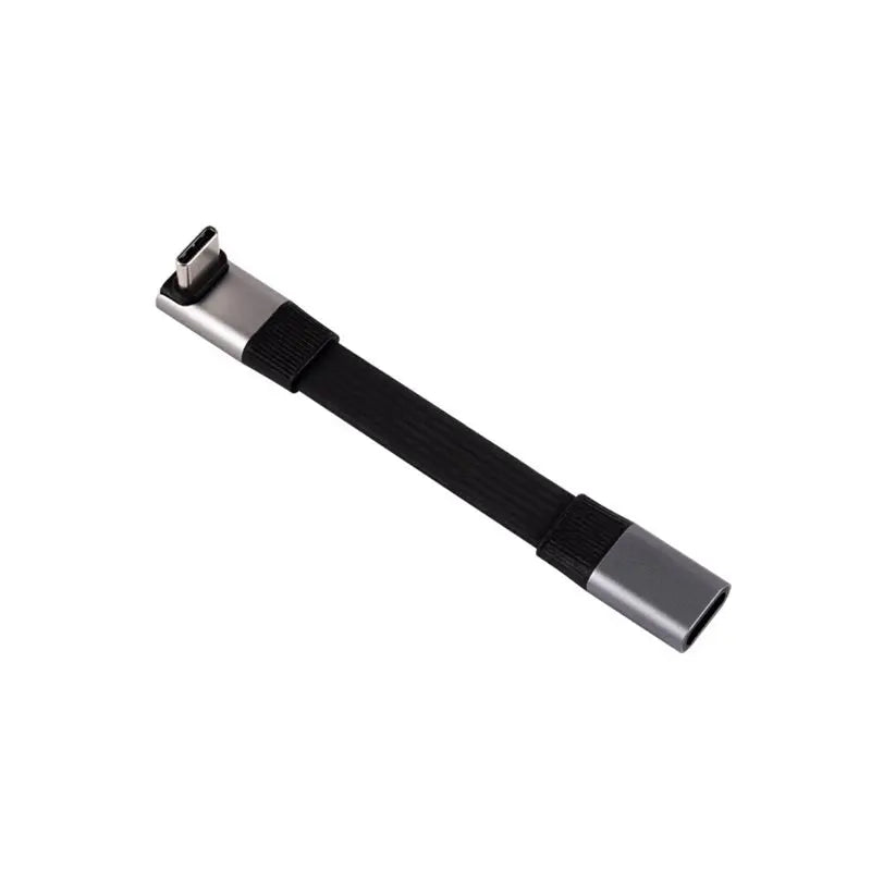 USB4 V2.0 Type-C Extension Cable 80Gbps 240W 8K@60Hz USB-C Extension Cable Babs Black Elbow