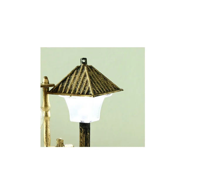 Antique Street Lamp Hourglass Pen Holder & Night Light Decorative Hourglass Babs