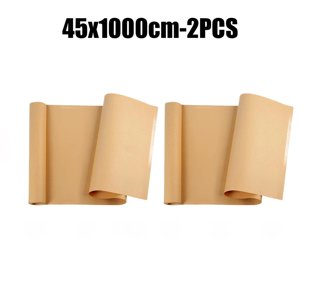 10M Brown Kraft Paper Roll – Gift Wrapping & Packing Kraft Paper Roll Babs 2PCS