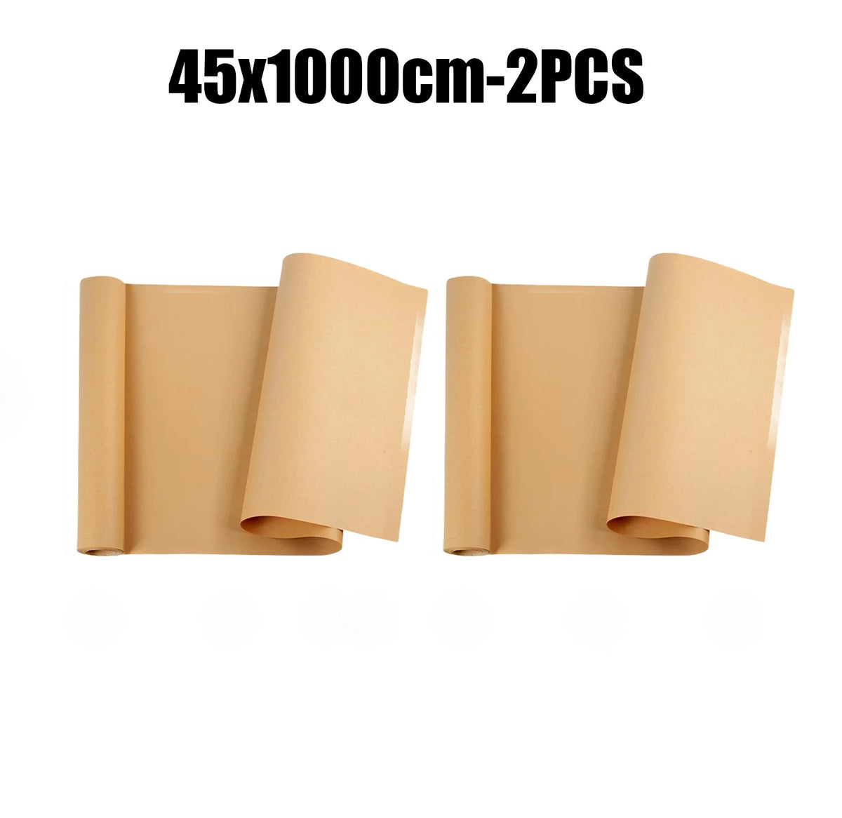 10M Brown Kraft Paper Roll – Gift Wrapping & Packing Kraft Paper Roll Babs 2PCS