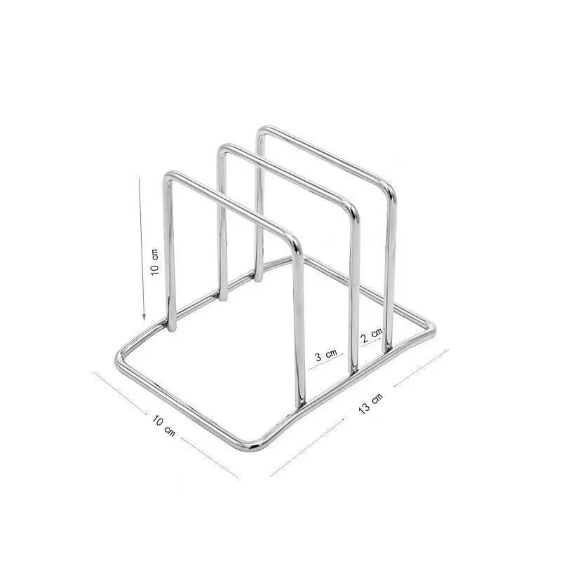 Stainless Steel Lid & Cutting Board Kitchen Organizer Rack Kitchen Organizer Rack Babs 1pc