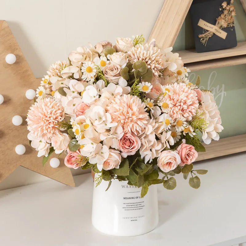 Artificial Chamomile Flower Bouquet for Wedding & Home Décor Artificial Flower Bouquet Babs