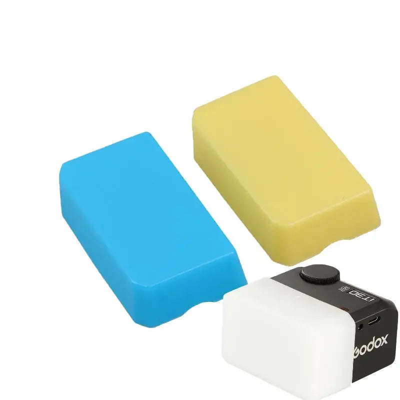 Flash Soft Box for IT30PRO Camera – White Yellow Blue 1/3 Pcs Flash Softbox Diffuser Babs