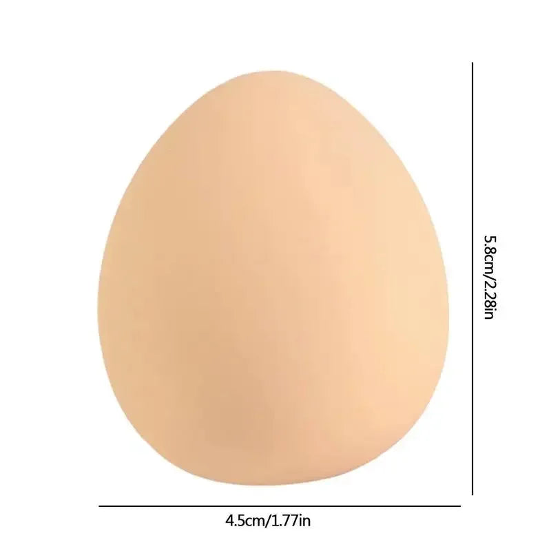 Squishy Egg Squeeze Ball – Funny Prank Novelty Gift Novelty Squeeze Toy Babs