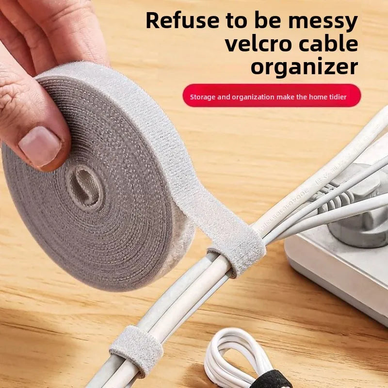 Reusable Cable Ties – Adjustable Wire & Cord Organizer Straps Cable Ties & Organizer Babs