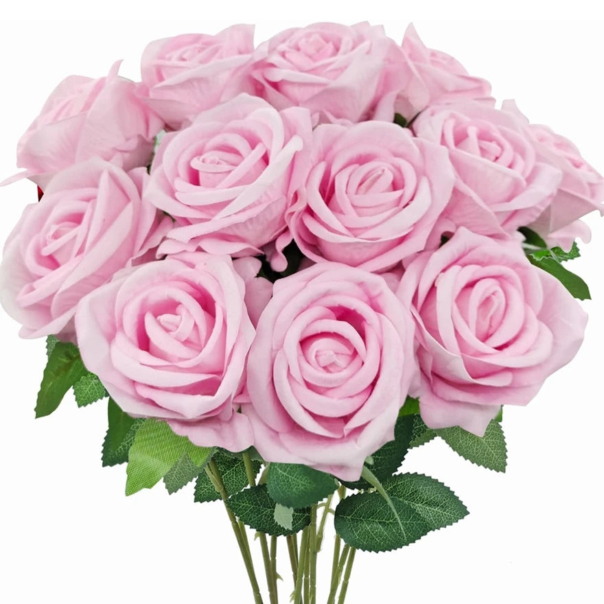 Artificial Silk Rose Bouquet – Wedding & Home Décor Flowers Artificial Flower Bouquet Babs