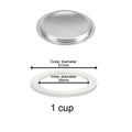 Silicone Moka Pot Seal Ring & Filter Screen – 6 Sizes Moka Pot Seal Ring Babs 1 cup sieve