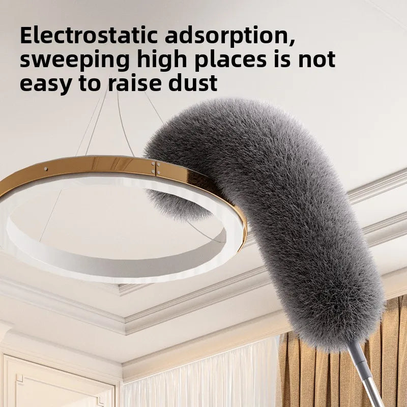 Extendable Microfiber Feather Duster with Telescopic Pole Extendable Feather Duster Babs