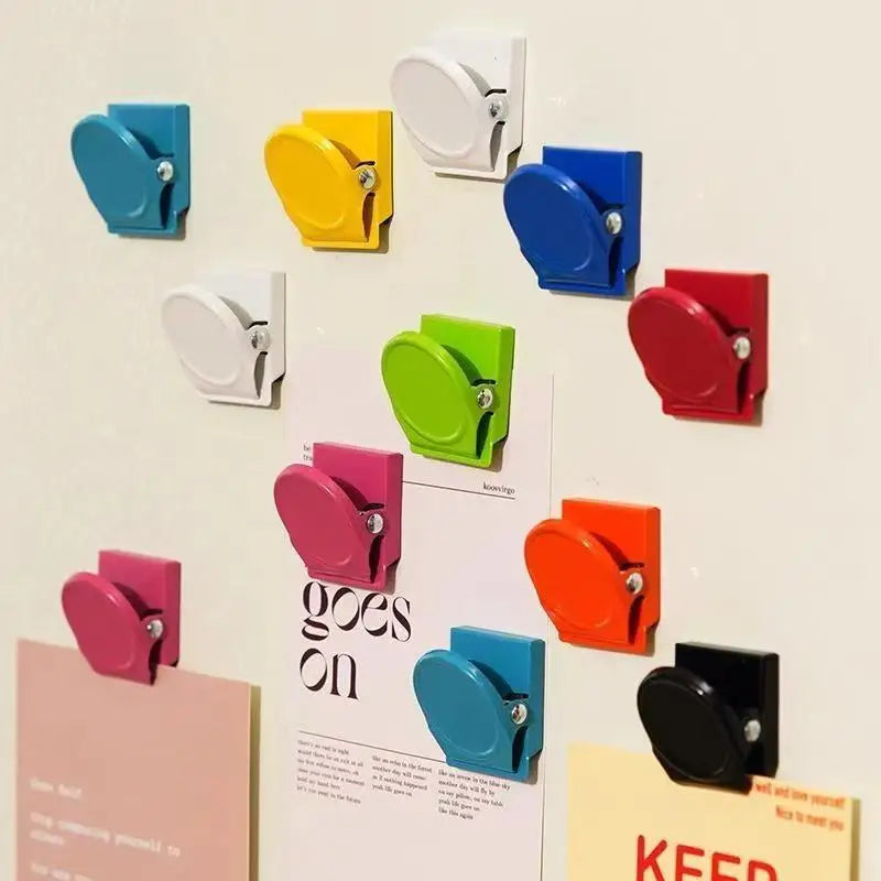 5-Piece Magnetic Clips – Colorful Fridge & Office Organizers Magnetic Office Clips Babs