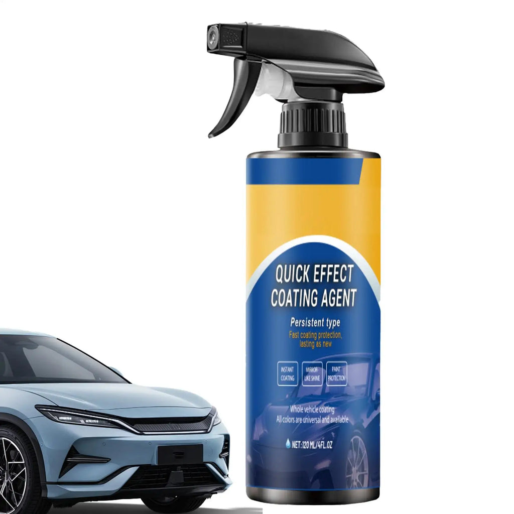 120ml Ceramic Coating Spray – Quick-Dry Hydrophobic Car Polish Ceramic Coating Spray Babs