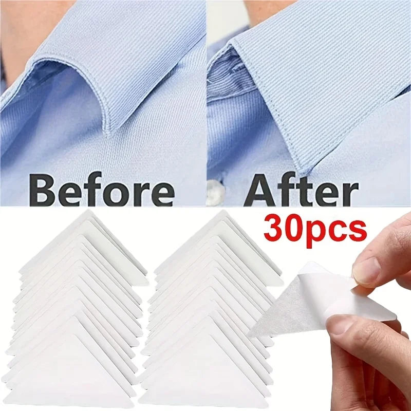 30pcs Invisible Shirt Collar Stays & Stiffeners for Men Collar Stays Babs